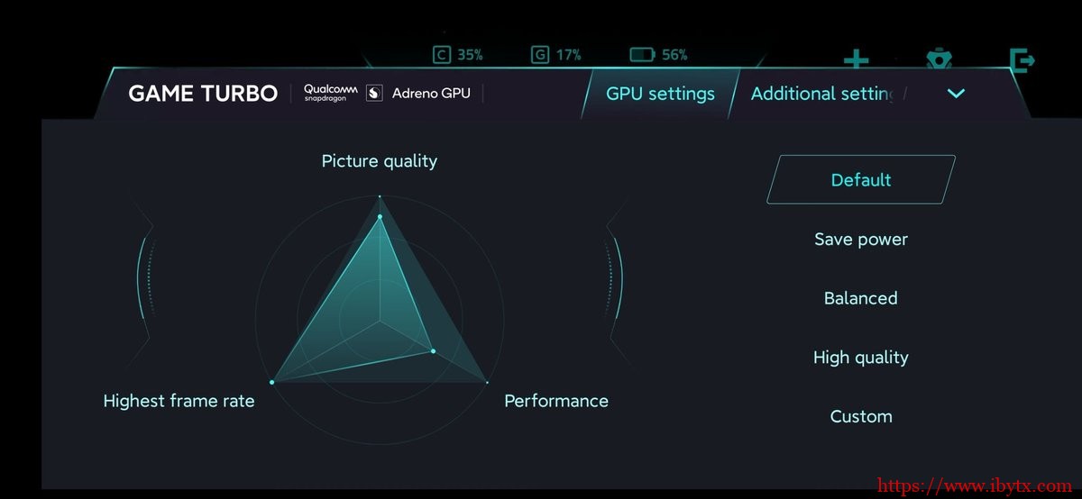 小米10 Pro+超大杯将升级Game Turbo功能 带来PC级GPU自定义选项