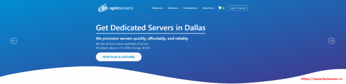 SpinServers – 达拉斯 带宽10G 月付139美元-博悦天下