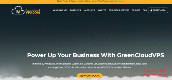 GreenCloudVPS：$6/月/2GB内存/500GB空间/1TB流量/1Gbps端口/KVM/新加坡-博悦天下