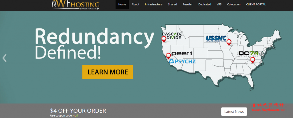 iWFHosting：$8.99/月KVM-2GB/25GB/1.5TB/洛杉矶-博悦天下