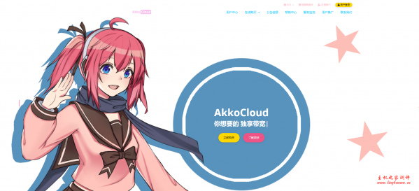 AkkoCloud：129元/月/1GB内存/50GB SSD空间/1600GB流量/20Mbps-50Mbps端口/独立IP/KVM/常州BGP-博悦天下
