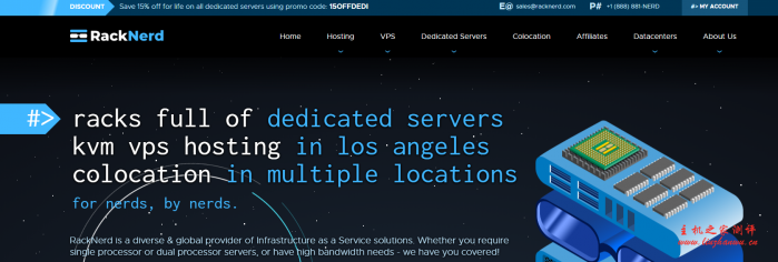 #中秋促销#RackNerd：新上圣何塞、达拉斯等机房，1核/1G/20G SSD/年付$11.95-博悦天下