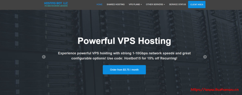 Hositng Bot：$20/年/2核/512MB内存/20GB SSD空间/500GB流量/1Gbps端口/KVM/洛杉矶QN-博悦天下