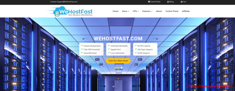 wehostfast:5折优惠码,洛杉矶便宜VPS,/年,1G内存/1核/10gSSD/1T流量 wehostfast:5折优惠码,洛杉矶便宜VPS,$12/年,1G内存/1核/10gSSD/1T流量