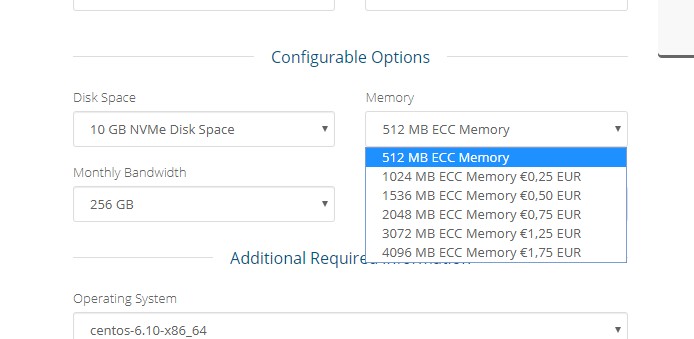 NOVOS:€2/月/512MB内存/10GB NVMe空间/256GB流量/1Gbps端口/DDOS/KVM/比利时