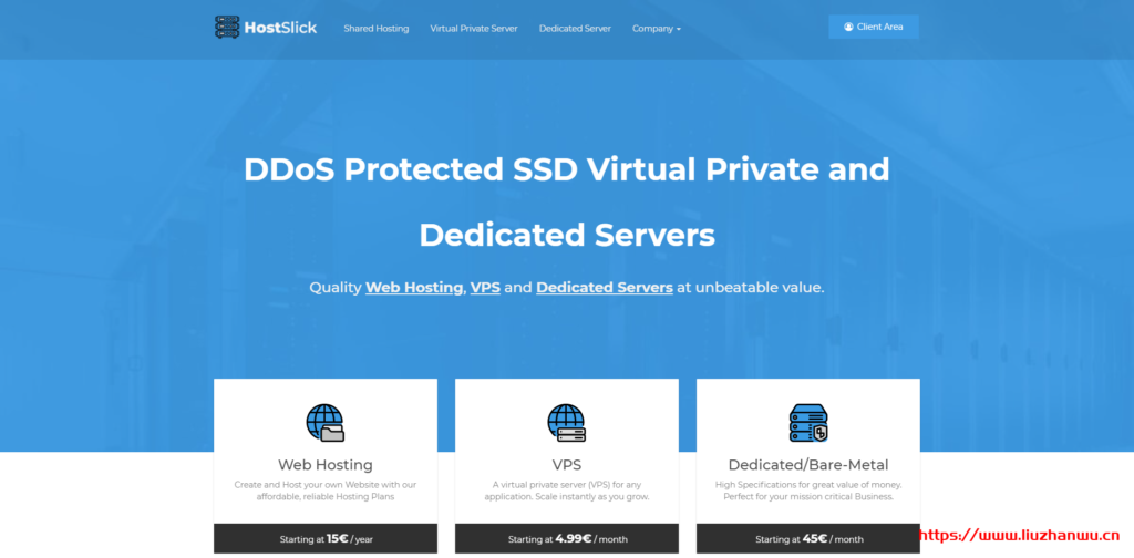 【黑五】HostSlick：全场75折，荷兰VPS、独立服务器等，包括以前发布的特价机-博悦天下