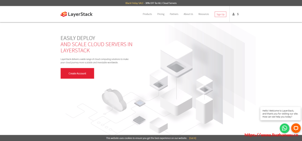 【黑五】LayerStack：VPS 7折优惠，可选香港（有CN2）、日本、新加坡、洛杉矶等-博悦天下