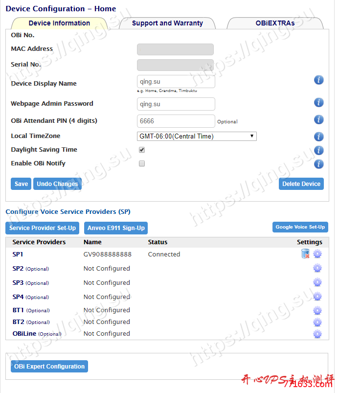 如何安装一个拥有美国号码的免月租固定电话