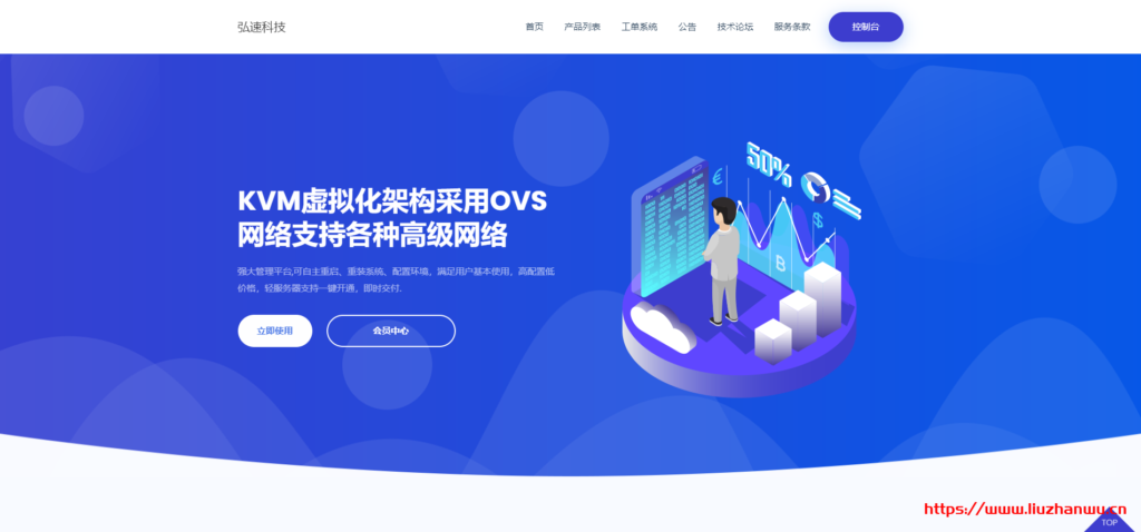 弘速科技：香港安畅双向CN2 GIA弹性云服务器10元/月起_2核1GB内存/20G数据盘/2M带宽-博悦天下