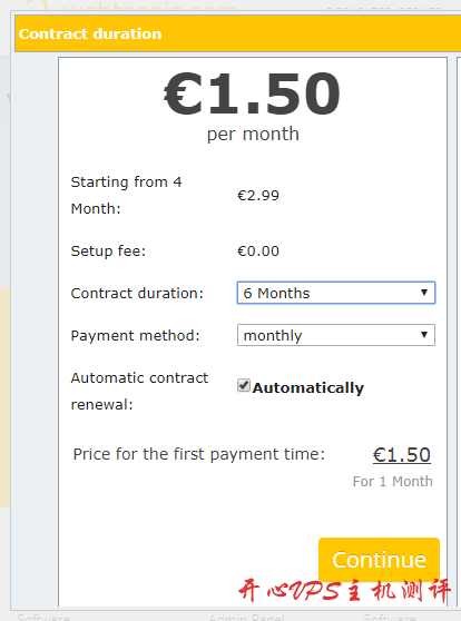 #优惠#€13.46/半年 2核CPU/2G内存/100G硬盘/不限流量/100Mbps OpenVZ 德国 Webtropia #优惠#€13.46/半年 2核CPU/2G内存/100G硬盘/不限流量/100Mbps OpenVZ 德国 Webtropia