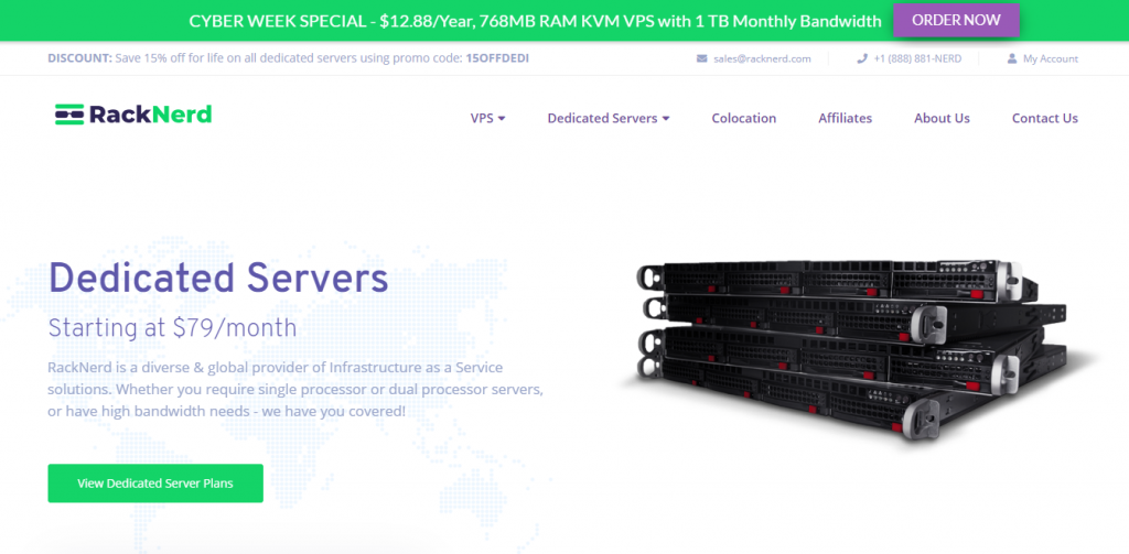 racknerd：16C站群服务器（256IP），e3-1230v2/16g内存/1T硬盘/100M带宽，美国洛杉矶-博悦天下