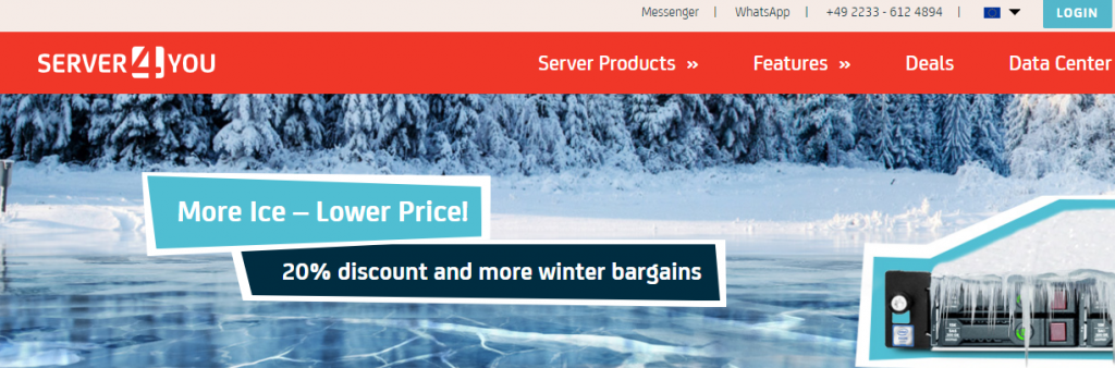 Server4You:€4/月/4GB内存/100GB SSD空间/不限流量/100Mbps端口/Virtuozzo/法国/圣路易斯-博悦天下