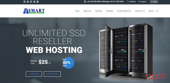 SmartResel：$16/年/10GB SSD空间/不限流量/1Gbps端口/新加坡/美国/德国/英国-博悦天下