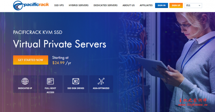 PacificRack：美国便宜年付VPS，仅需$6.99/年，KVM/512M内存/10gSSD/500g流量/PayPal+支付宝-博悦天下