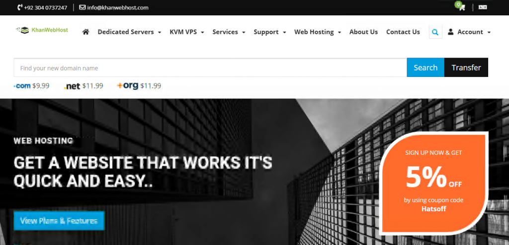 #促销#KhanWebHost:1核/1G/30G SSD/2T/500Mbps/法国&英国/凤凰城/月付$2.5-博悦天下