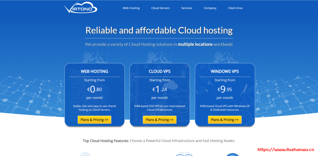 Virtono：罗马尼亚新上数据中心,全场VPS七五折年付11.21欧元起-博悦天下