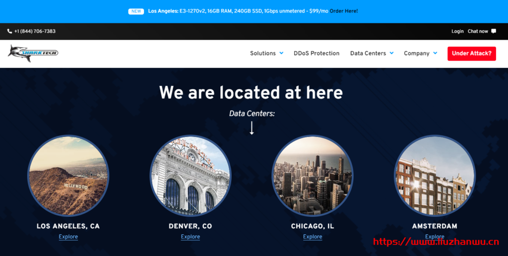 sharktech：美国独立服务器，60G高防，不限流量，$49/月-1Gbps带宽，$279/月-10Gbps带宽-博悦天下