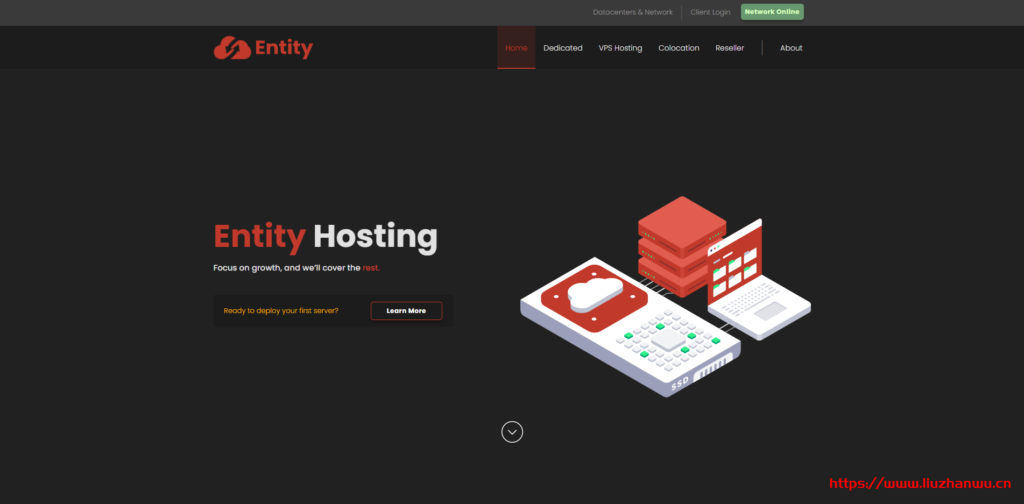 Entity Hosting：$6/季/1GB内存/15GB SSD空间/1TB流量/1Gbps端口/KVM/洛杉矶-博悦天下