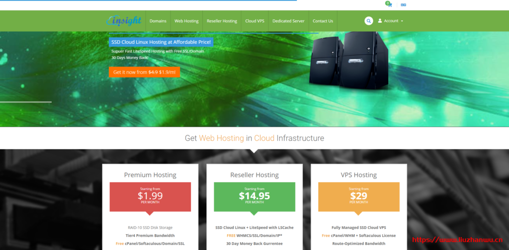 insighthosting：全球14个机房，VPS低至$9/月，日本、新加坡、硅谷等,月付$9美元起-博悦天下