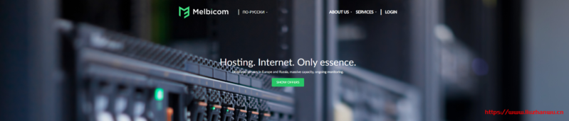 melbicom.net俄罗斯VPS：莫斯科CN2 GT线路KVM架构1Gbps带宽不限流量月付2.9欧元-博悦天下