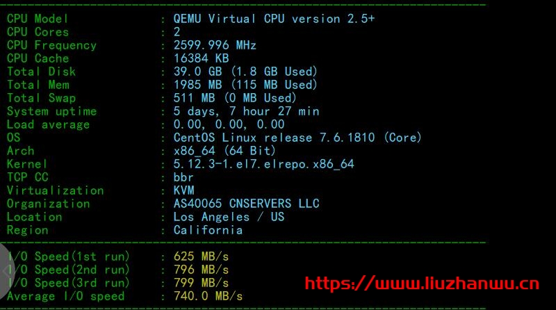 CloudPowerall：洛杉矶CN2GIA测评数据，高峰也能跑满带宽，100 Mbps月付仅$6.99