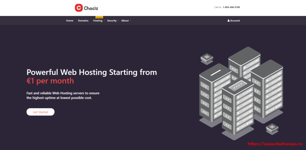 Chociz荷兰VPS：1核1G内存20G SSD硬盘20Gbps带宽1T月流量€3/月，免费基础版1Tbps+ DDoS防御-博悦天下