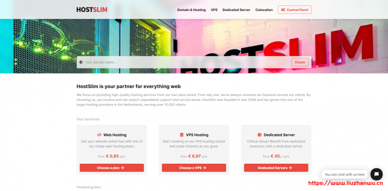 HostSlim美国独立日活动:荷兰专用服务器60美元月,双E5-2620v2/4x 1TB SATA硬盘-博悦天下