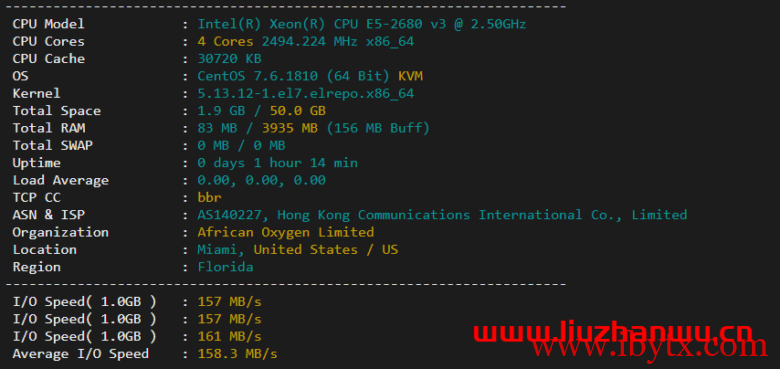 华纳云:(hncloud)-cn2+bgp线路香港云服务器,18元/月,简单测评