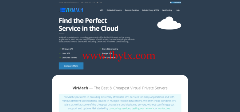virmach：夏季促销，$7.2/年，1核/512M内存/10gSSD/1T流量/1Gbps带宽，多达7个机房可选-博悦天下