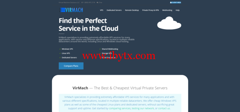 virmach：夏季促销，$7.2/年，1核/512M内存/10gSSD/1T流量/1Gbps带宽，多达7个机房可选-博悦天下