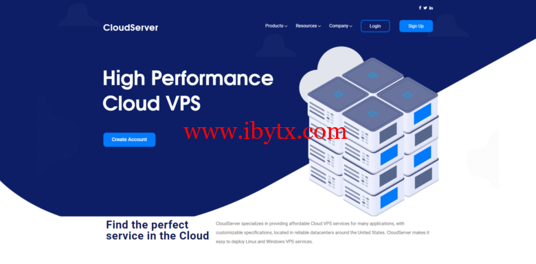 CloudServer：$4/月KVM-2GB/50GB/5TB/三个数据中心-博悦天下