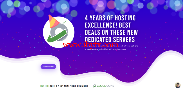 CloudCone：大硬盘vps补货，$20/年，1核/1G/250GB HDD/5TB月流量(理论上月均20+T都行)-博悦天下