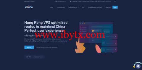 CMIVPS：香港大带宽VPS主机，月付8折半年付7折，直连线路5-100Mbps带宽，香港独服月付$140美元起，美国站群服务器月付$245美元-博悦天下