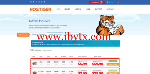hostiger：土耳其便宜vps，4核/8G内存/100G SSD硬盘/5TB流量/300M带宽，$5,99/月起，年付仅需$59,90-博悦天下