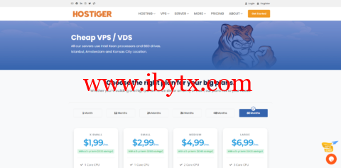 hostiger：便宜vps，1核/1G内存/20G SSD硬盘/1TB流量/300M带宽，$3,99/月起，5年付仅需$1,99/月，可选伊斯坦布尔/阿姆斯特丹/堪萨斯城机房-博悦天下