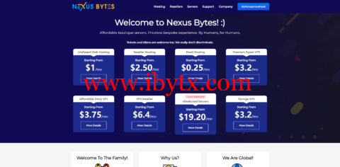 NexusBytes：AMD Ryzen VPS，1核/1G内存/15G硬盘/1000G流量/1Gbps带宽，$3.20/月起，免费Windows，可选美国/欧洲/亚太机房-博悦天下