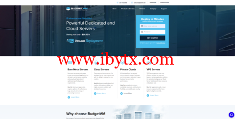 BudgetVM：美国便宜vps/独立服务器，季付优惠3%，半年付优惠5%，年付优惠10%-博悦天下