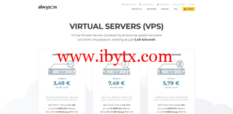 Alwyzon:奥地利VPS,2核(AMD EPYC)/2G内存//40G NVMe硬盘/20T流量,€35/年起-博悦天下