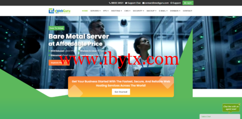 ewebguru：印度服务器，E3-1230/16G内存/1T SSD硬盘/10TB流量/100Mbps带宽，$91.84/月起，GPU服务器$262.4/月起-博悦天下