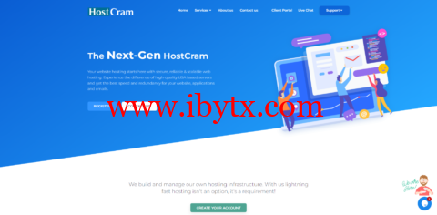 hostcram：美国达拉斯i9-11900K高性能CPU系列vps，1核/2G内存/40g NVMe/2T流量/1Gbps带宽，首月$2/月，续费$7/月-博悦天下