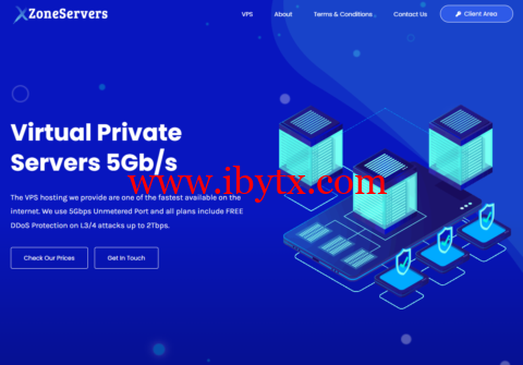 X-ZoneServers：罗马尼亚vps，1核/2GB内存/20GB SSD硬盘/不限流量/5Gbps带宽，€6.5/月起-博悦天下