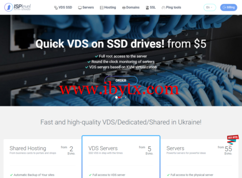 ISPlevel：全场VPS 45折优惠，1核/1GB内存/10G SSD硬盘/不限流量/200Mbps带宽，$2.25/月起，可选洛杉矶/荷兰/乌克兰/波兰等机房-博悦天下