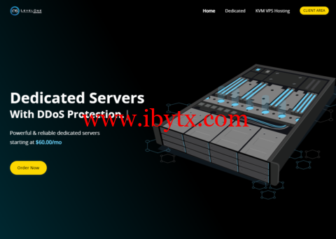 Leveloneservers：美国大硬盘vps，达拉斯机房，1核/1G内存/512G硬盘/1T流量/1Gbps带宽，$25.5/年-博悦天下