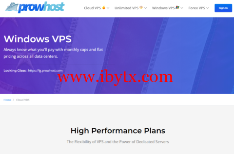 ProwHost：堪萨斯 windows vps，1核/6G内存/50G NVME硬盘/5TB流量/1Gbps带宽，$8.42/首月-博悦天下
