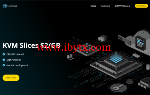 LevelOneServers：美国大硬盘vps，达拉斯机房，1核/1G内存/512G HDD硬盘/1TB流量/1Gbps带宽，$17.76/年-博悦天下