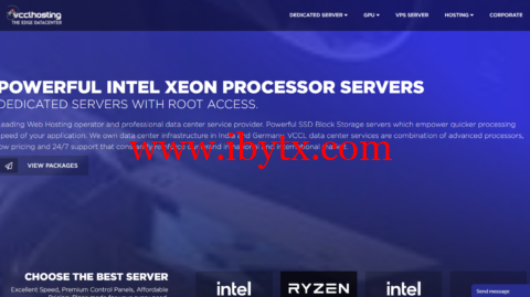 VCCLHosting：印度Windows VPS，1核1GDDR4，30G SATA，1Gbp@10TB流量，月付$4.39起，RTX 5000显卡服务器月付$189起-博悦天下