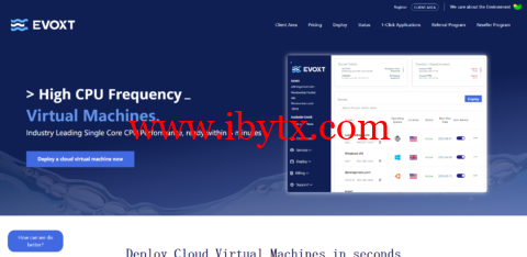Evoxt：美国VPS云服务器，1核/512MB内存/5G硬盘/500G流量，$2.99 /月起，原生ip，解锁tiktok，Netflix，Disney+，简单测评-博悦天下