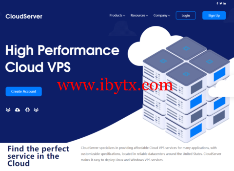 CloudServer：1核/4GB内存/30GB NVME/5TB流量/1Gbps带宽，$12/季起，1核/1GB内存VPS，$10/年，可选洛杉矶/纽约机房-博悦天下
