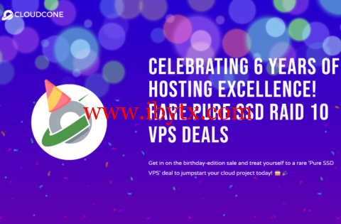 CloudCone：洛杉矶机房vps，2核/1GB/50GB/3TB月流量/1Gbps带宽，$16.5/年-博悦天下