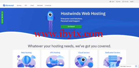 Hostwinds：美国西雅图/达拉斯/荷兰VPS，月付4.99美元起，$0.006931/时起，后台免费自助更换IP，可以支付宝付款-博悦天下